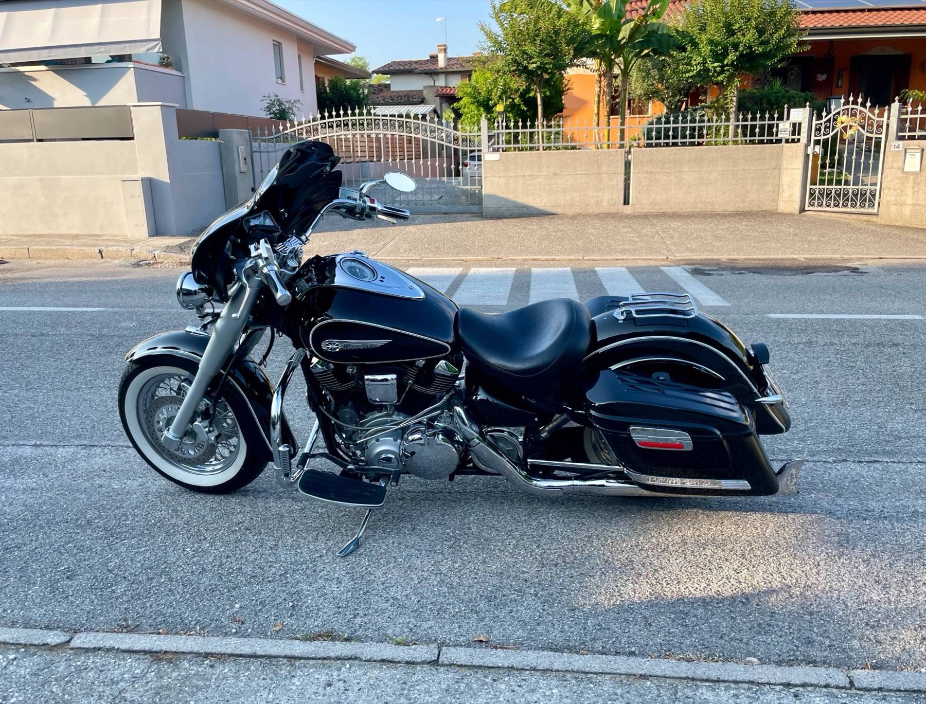 Profilo ribassato della Yamaha Wild Star 1600
